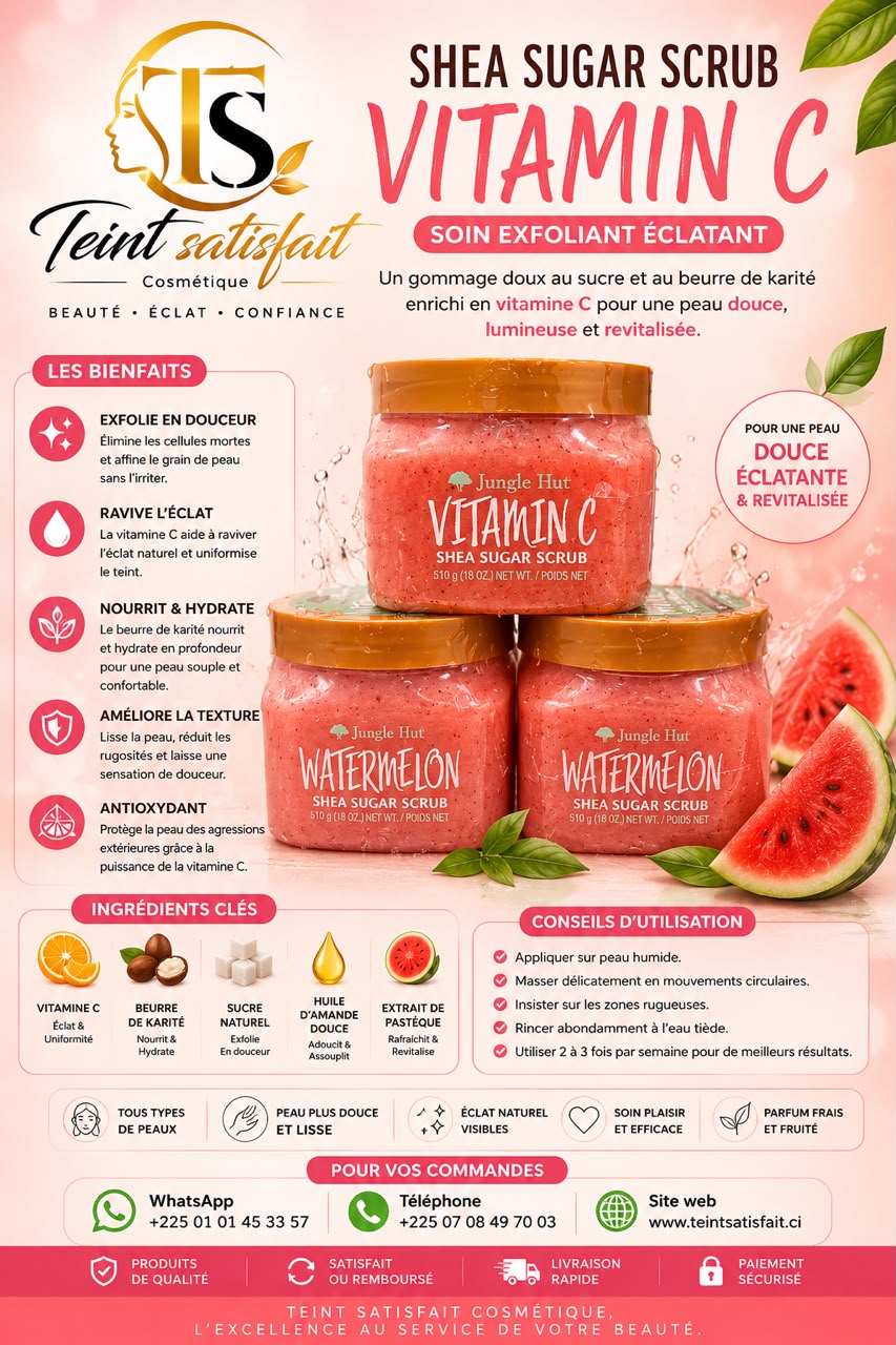 WATERMELON SHEA SUGAR GOMMAGE