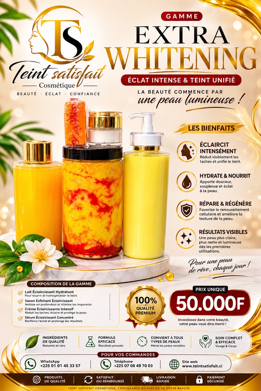 GAMME EXTRA WHITENING BY TS